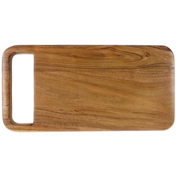 Oussum Large Natural Acacia Wood Chopping Board for Kitchen Wooden Serving tray - Picture 8 of 9